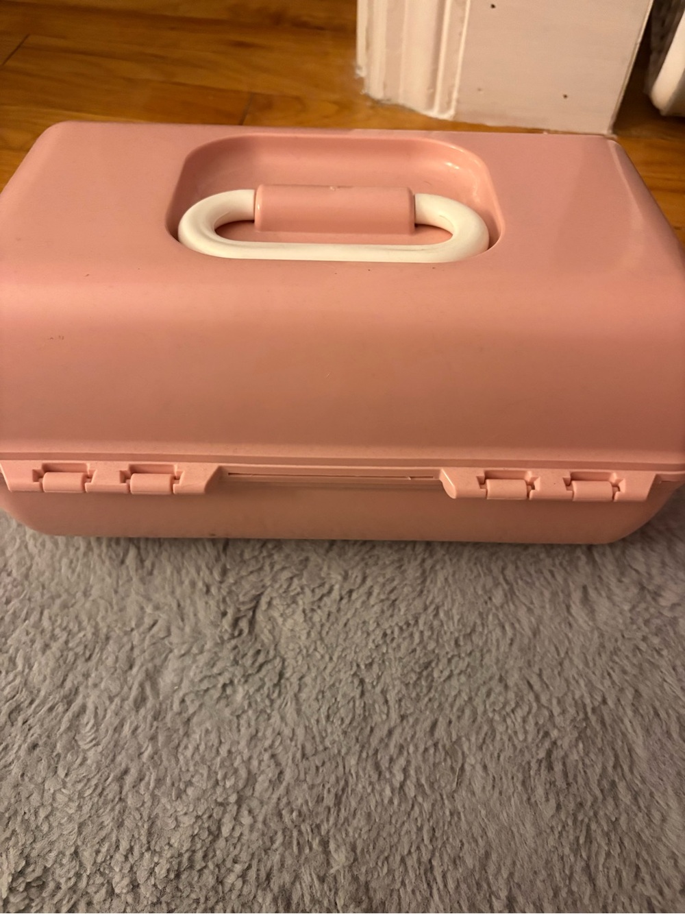 Pink Portable Storage Case with Handle - Picture 5 of 5